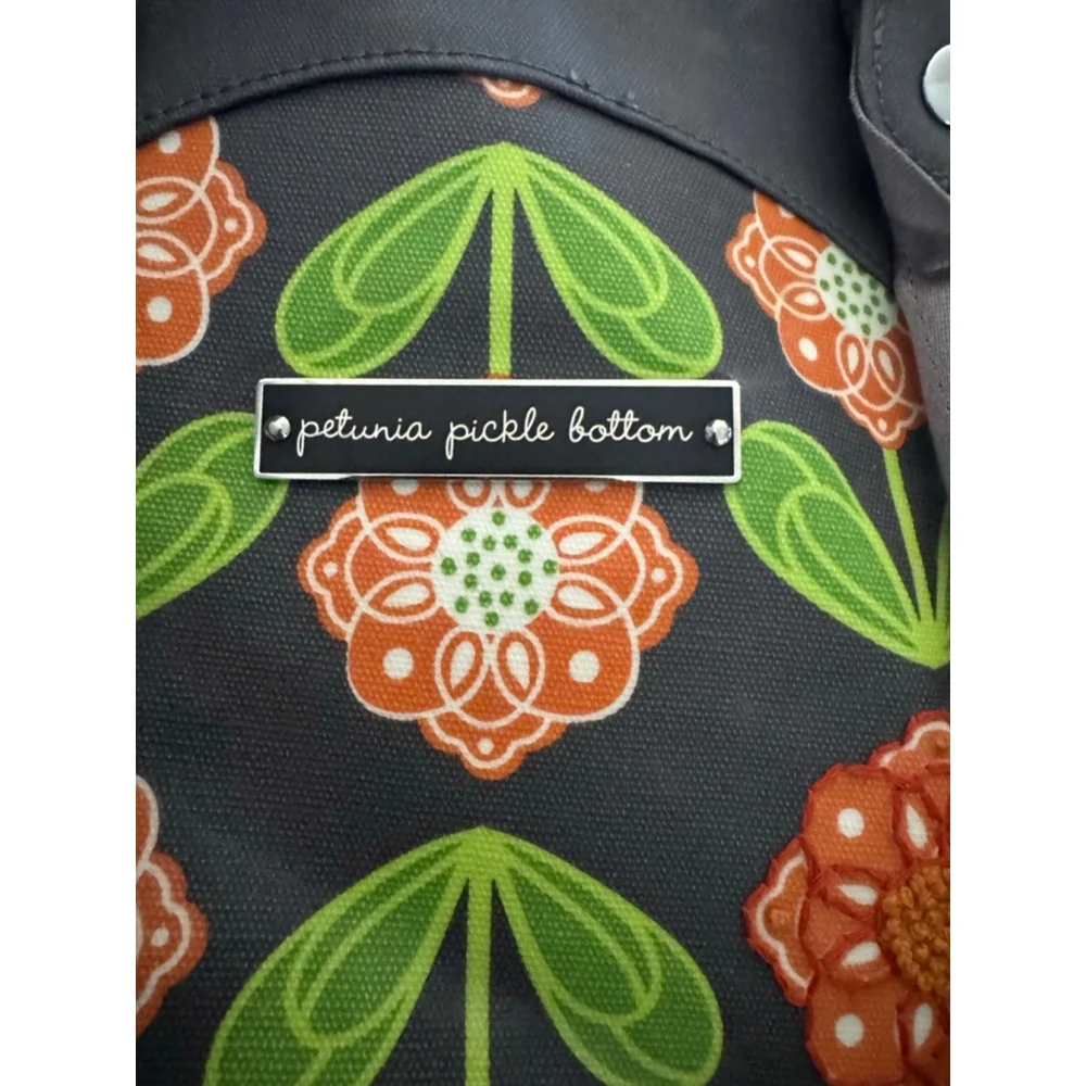 Petunia Pickle Bottom Santiago Sunset Sashay Satchel Floral Backpack Diaper Bag